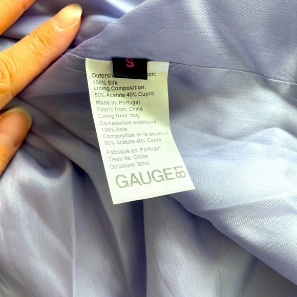 Gauge81 Naha lilac purple silk dress NWT - Picture 7 of 7